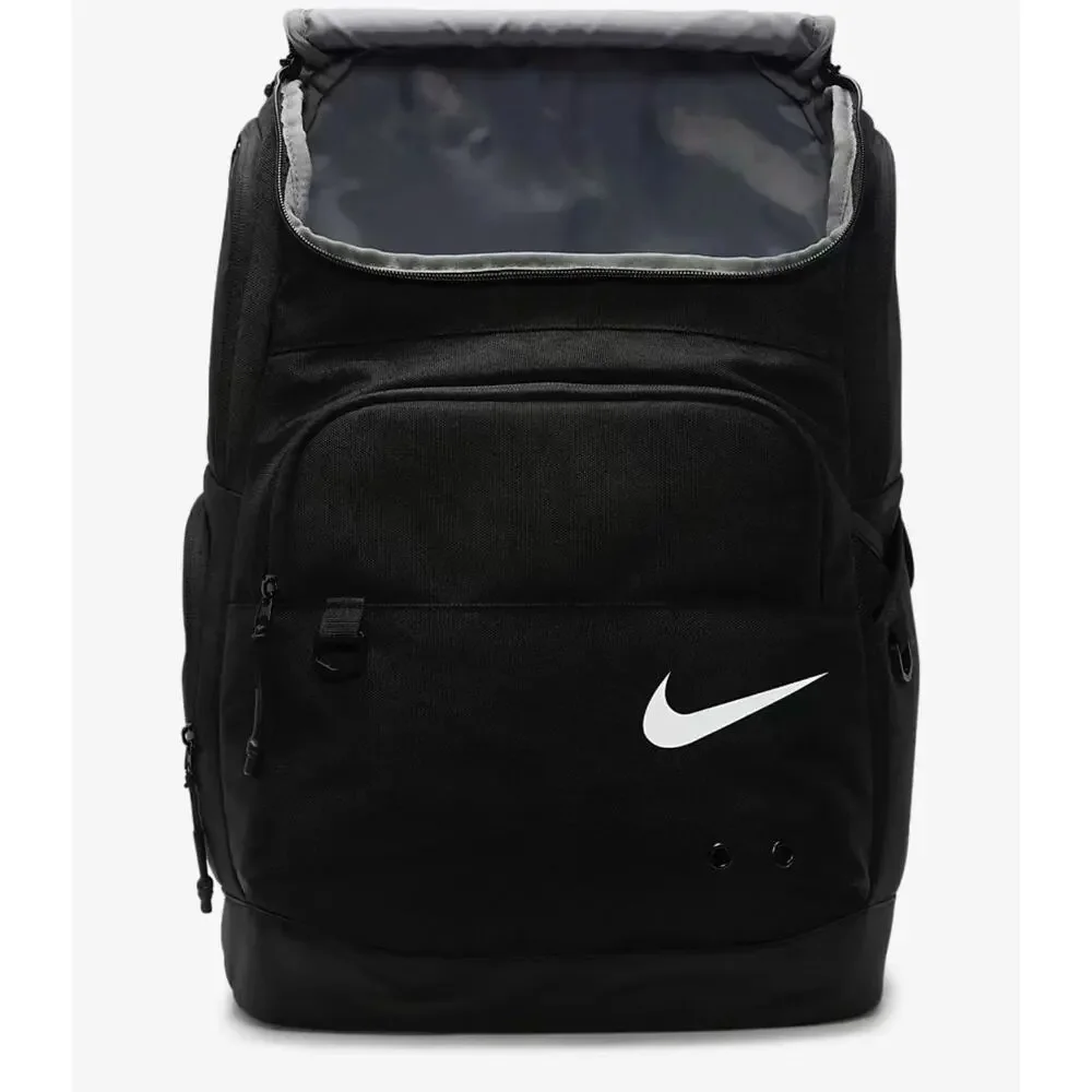 Nike Swim 35 Liters Repel Water Repellent Backpack Multi Pockets Zip BLACK NWT